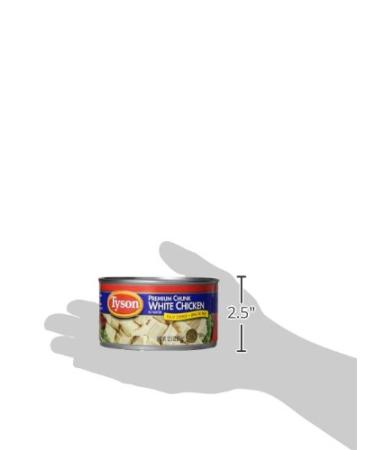 Tyson Chunk Chicken Breast 12.5oz Cans - Pack of 12 | Premium Quality | Ready-to-Eat Protein Source - Buy Online on GoSupps.com