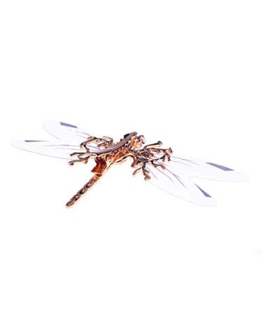 Canjoyn 3 Pcs Gold Tone Alligator Hair Clips Dragonfly Starfish Bridal Prom Wedding Hair Pins - Buy Online on GoSupps.com