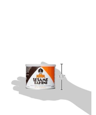 Joyva Tahini - Pure Roasted Sesame Seed Paste for Salad Dressing, Hummus, Sauce, Baba Ganoush & Desserts - Natural, Vegan, Kosher, Non-GMO (15 oz) - Buy Online on GoSupps.com