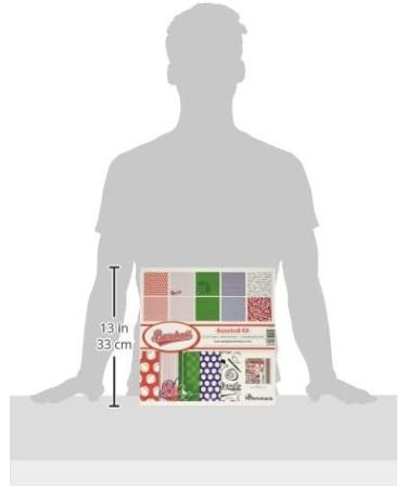 Reminisce Baseball Collection Kit - Multicolor 12x12 (BSB-200) - Buy Online on GoSupps.com
