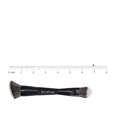 EVE PEARL Dual Ended Makeup Brush - Contour Concealer Highlighter Blender - Cruelty-Free & Hypoallergenic for Easy Blending (B201 - Buy Online on GoSupps.com