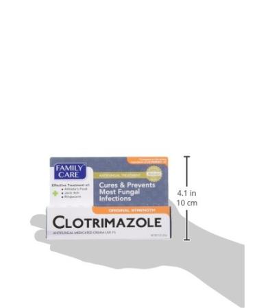 Family Care Clotrimazole Anti Fungal Cream 1% USP - Pack of 3 | Compare to Lotrimin 1oz - Buy Online on GoSupps.com