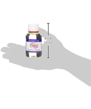 Flavour Factory Coconut Ice Intense Food Flavouring 100ml - Enhance the Taste of Your Creations - Buy Online on GoSupps.com