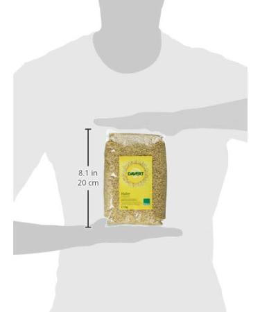 Davert Organic Oats 1000g - Premium Deline Oats for Healthy Living | International Shipping Available - Buy Online on GoSupps.com