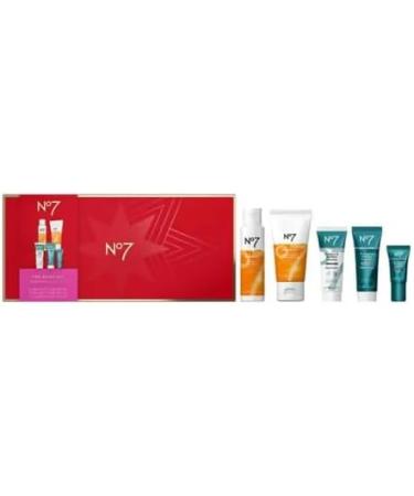 No7 The Skincare Discovery Collection Gift set + Free Merry Xmas 3D Key Rings- XMAS Gift Set Christmas Present Birthday Gift - Buy Online on GoSupps.com