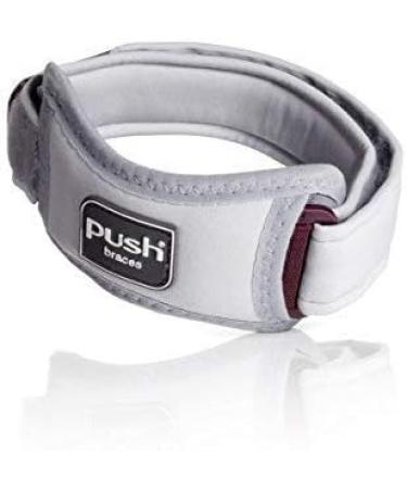 PUSH med Patella Brace for Knee Pain - Comfortable Support for Patella Tendon, Relief from Patella Pain, Jumper's Knee, and Osgood Schaltter's Disease - Buy Online on GoSupps.com