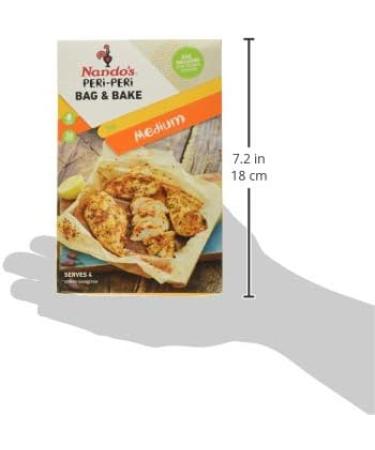 Nando's Peri-Peri Bag & Bake Medium 20g - Buy Online on GoSupps.com