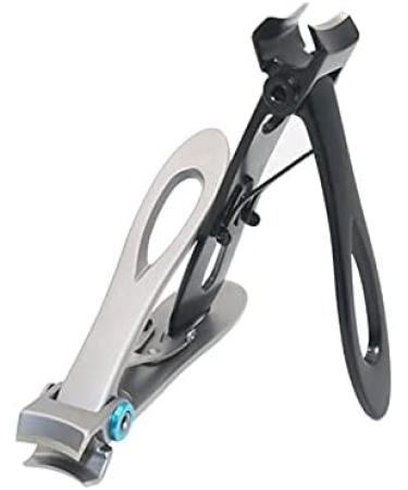 Nail Clipper Wide Jaw Opening Nail Clippers Giant Nail Clipper for Thick Nails Stainless Steel Fingernail and Toenail Clippers Cutter Trimmer for Men Women Seniors Adults - Buy Online on GoSupps.com