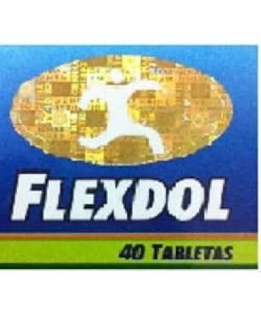 Jacinto FLEXDOL for Pain and Joint Diseases- ELIMINATES Joint Aches 40 Tablets