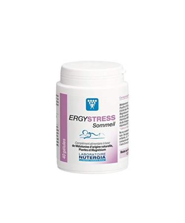 Nutergia - Ergystress Sleep 40 Capsules Nutergia Pack of 2 Boxes