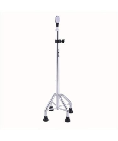 Aluminum Alloy Old Man Crutches LED Lamp Four Feet Multi-Purpose Elderly Crutches Ergonomic Cane Non-Slip Forearm Crutches Metal Cane Adjustable Walker Everything is fine - Buy Online on GoSupps.com