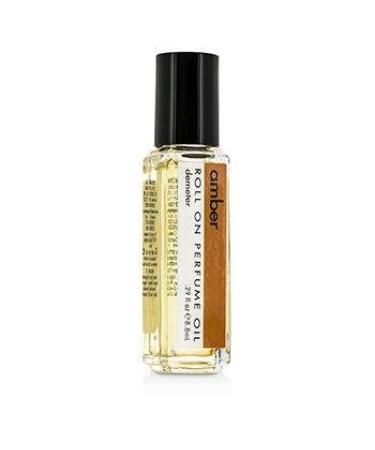 DEMETER Amber Roll On Perfume Oil 0.33 Oz Long-Lasting Amber Wood