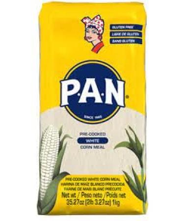 Pan Premium Pre-Cooked White Maizemeal - 1kg | Gluten-Free | Ready to Inspire Your Recipes | Authentic Maize Delights | Goodness for Creative Kitchens - Buy Online on GoSupps.com