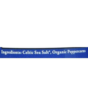 Celtic Sea Salt Organic Pepper Salt Built in Grinder 76g - Buy Online on GoSupps.com