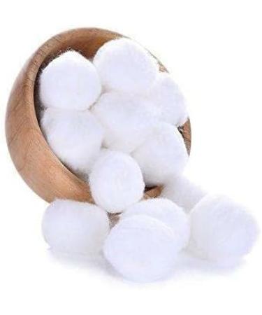 Bistras 100% Pure Cotton Balls - Ideal for Oil, Lotion, Makeup Removal - Soft & Absorbent (100 Count) - Buy Online on GoSupps.com