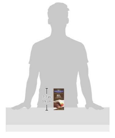 Ghirardelli Premium 60% Cacao Bittersweet Chocolate Baking Bar 4oz - Pack of 12 - Buy Online on GoSupps.com