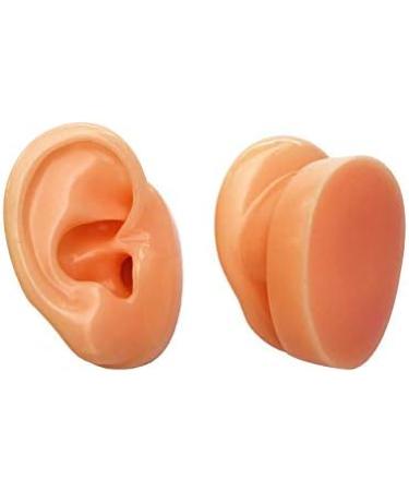 Simulation Silicone Ear Model - Soft Silicone Ear Model for Teaching - Artificial Ear Model for Ear Practice Studs Earring Display Props - Buy Online on GoSupps.com