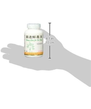 Huang Lian Detox Formula 500mg Capsules - 100% Natural Herbs | Huang Lian Jie Du Tang - Buy Online on GoSupps.com