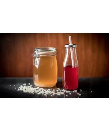 Buy Water Kefir Starter Set - DIY Kefir Kit with Original Japanese Crystals for Perfect Fermentation | Premium Organic Packaging - Buy Online on GoSupps.com