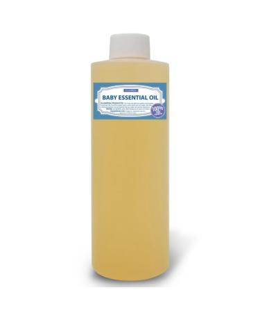 CLANRIZA Baby Type Body Oil Scented Fragrance 4 Fl Oz (Pack of 1)