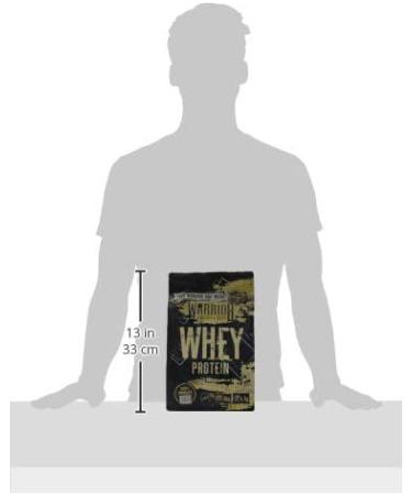 Warrior Whey Protein Powder 1kg - Up to 36g Protein, Low Sugar & Carbs, GMP Certified - Double Chocolate Flavor - Buy Online on GoSupps.com