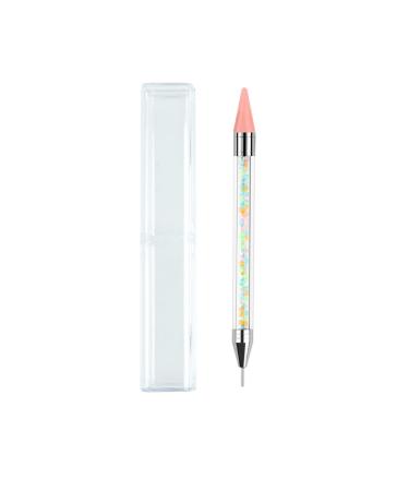 Diamond Painting Pen Nail Rhinestone Picker Dotting Pen Wax Pencil Dual-ended Rhinestone Gems Crystal Beads Handle Manicure Nail Art DIY Decoration Tool