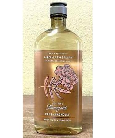Aromatherapy Soothing Marigold - Rose Magnolia Body Wash + Foam Bath 10 Fl Oz/ 295 mL