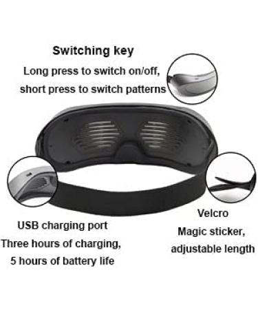 Custom light shop up glasses