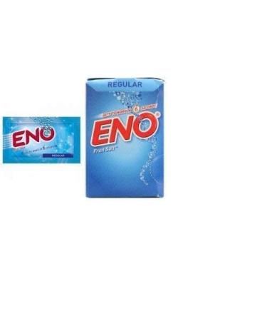 Eno Fruit Salt Regular Antacid Powder Baking Soda for Indigestion Heartburn Flatulence 30 Sachets 5 g Each by Eno