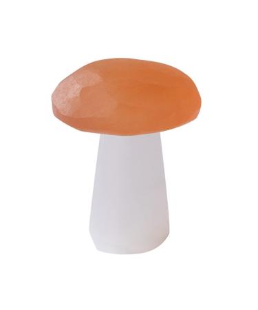 Natural Selenite Mushroom Figurine Hand Carved Quartz Polished Mushroom Crystal Stone Crafts Home Decoration Gift Full of Texture Rose