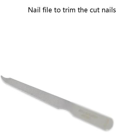 Nail Scissors Nail Clippers Set Professional Manicure Set Nail Care Tools with Tweezers Nail File for Women and Man Toenail Clippers (Color : Grey) - Buy Online on GoSupps.com