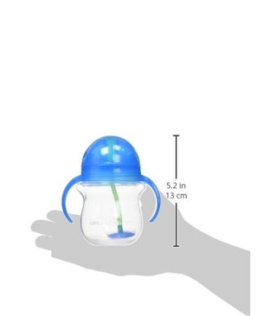 Munchkin Any Angle Click Lock Weighted Straw Trainer Cup  Blue  7 Oz 1 Count (Pack of 1) Blue - Buy Online on GoSupps.com