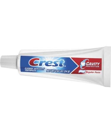 Crest Cavity Protection Regular Toothpaste Travel Size .85 oz. (Pack of 72)