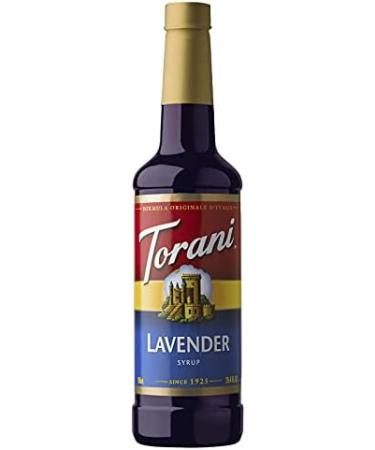 Torani Lavender Flavour Syrup Pet (Plastic) Bottle 750 ml. & Syrup Pump for Syrup Bottles 1-Count - Buy Online on GoSupps.com