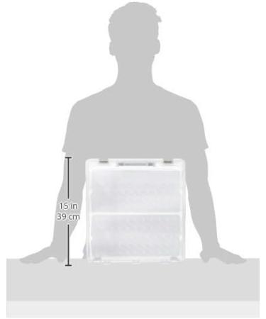 ArtBin 9002AB Super Satchel Thread Box - Portable Craft & Sewing Organizer with Thread Tray - Buy Online on GoSupps.com