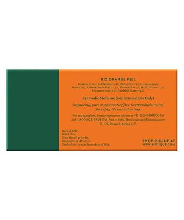 Bio_tique Bio Orange Peel Revitalizing Body Soap - Exfoliating Deep Cleansing 100% Botanical Extracts for All Skin Types - 150g - Buy Online on GoSupps.com