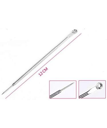 La Milee Blackhead Remover Extractor Tool Pimple Acne Extraction Kit for Nose Facial Pore Blemish Whitehead Popping Zit Removal Needle Professional Stainless Pimple Acne Blemish Removal Tools Set - Buy Online on GoSupps.com
