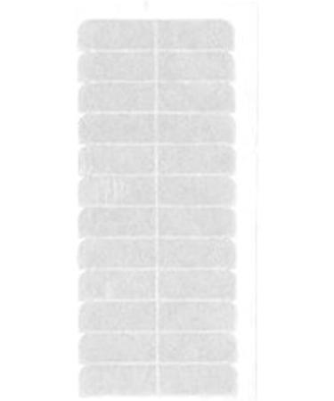 dijiusidy 12 Pieces Tabs Tape in Hair Extensions Pre-cut Home Supplies DIY Crafts Beauty Tools Double-sided Sticker Styling tab white1*4cm*12P - Buy Online on GoSupps.com