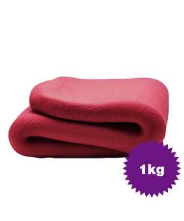 Dekozauber24 Premium Fondant 1kg - 17 Colours Soft & Flexible Cake Decoration (Burgundy) - International Shipping Available - Buy Online on GoSupps.com