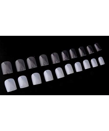 600pcs Square False Nails Short - Natural Full Cover Press On Nail Tips for Salon & Home Use | International Shipping - Buy Online on GoSupps.com