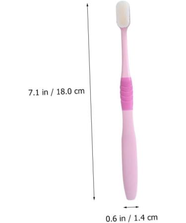 Minkissy 2 Pack Portable Toothbrush for Kids & Adults - Pink & Blue - Safe & Convenient Oral Care - Buy Online on GoSupps.com
