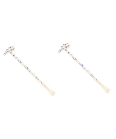 Gleavi 2st Massagehammer Body massage device Manual massage devices shoulder massage device hook tool massage tools hand massage devices steel ball fitness connect foot such as shown