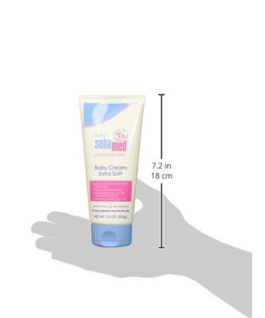 Sebamed Baby Cream Extra Soft 7 OZ - Gentle Moisturizer for Baby's Delicate Skin - Buy Online on GoSupps.com