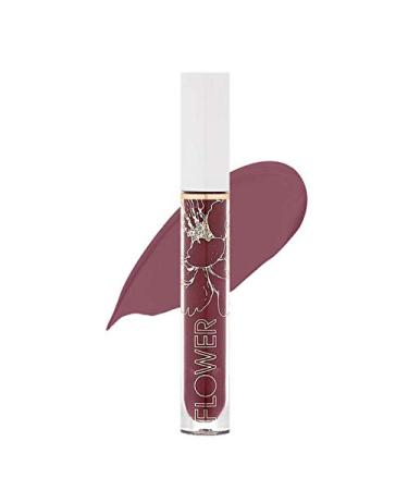 Flower Beauty Miracle Matte Liquid Lip Color - Vividly Bold & Creaseless Matte Liquid Lipstick, Comfortable All Day High Impact Makeup Color (Fig Frenzy)