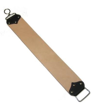 GBS Leather Razor Strop 3" X 21.5"Sharpening Barber Strop. Dual Swivel Clip and Handle for Tension. Straight Razor strop - Buy Online on GoSupps.com