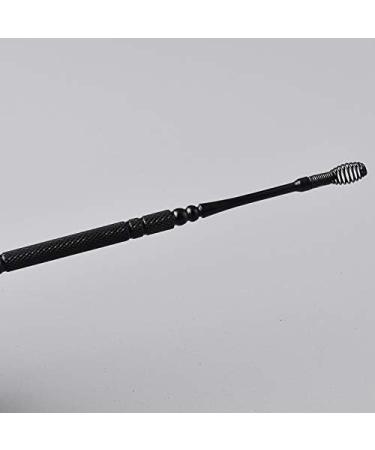 ISTOVO Black 7Pcs Stainless Steel Ear Pick Spoon Ear Wax Cleaner Health Curette Ear Earwax Remover Cleaning Selection Tools - Buy Online on GoSupps.com
