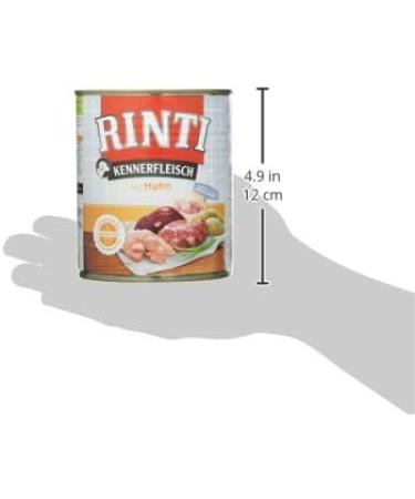 RINTI Kennerfleisch Chicken 12 x 800g - Premium Dog Food High-Quality Chicken International Shipping - Buy Online on GoSupps.com