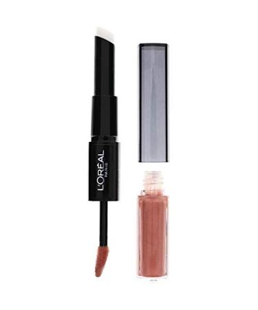 L'Or al Paris Cosmetics Infallible Pro Last 2 Step Lipstick  Heaven To Henna  1 fl. oz.