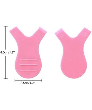 G2PLUS 20PCS Pink Y Shape Lash Lift Combs - Eyelash Brush Tool for Lash Lifts - Buy Online on GoSupps.com