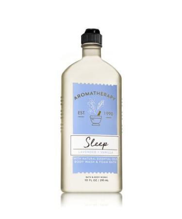 Bath & Body Works Aromatherapy Sleep Lavender Vanilla Bundle: Body Wash & Foam Bath 10oz, Body Cream 8oz - Buy Online on GoSupps.com